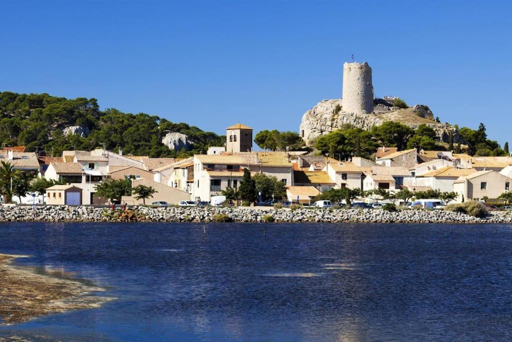 L'Escapade : Charmant T2 -Parking Gratuit, Piscine, Wifi, Clim Gruissan Buitenkant foto