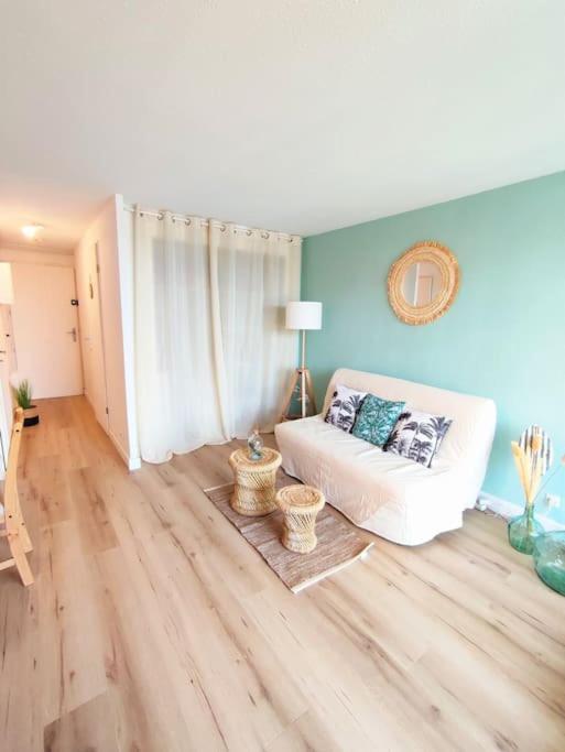 L'Escapade : Charmant T2 -Parking Gratuit, Piscine, Wifi, Clim Gruissan Buitenkant foto