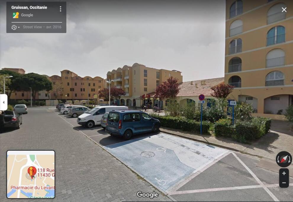 L'Escapade : Charmant T2 -Parking Gratuit, Piscine, Wifi, Clim Gruissan Buitenkant foto