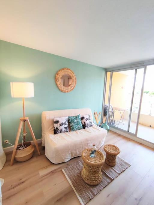 L'Escapade : Charmant T2 -Parking Gratuit, Piscine, Wifi, Clim Gruissan Buitenkant foto